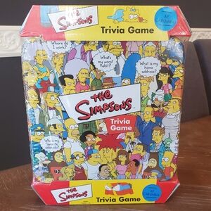 Vintage The Simpsons Trivia Game New Unopened